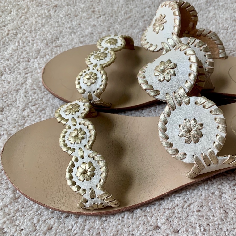 Jack Rogers Lauren Sandal 8 - EUC